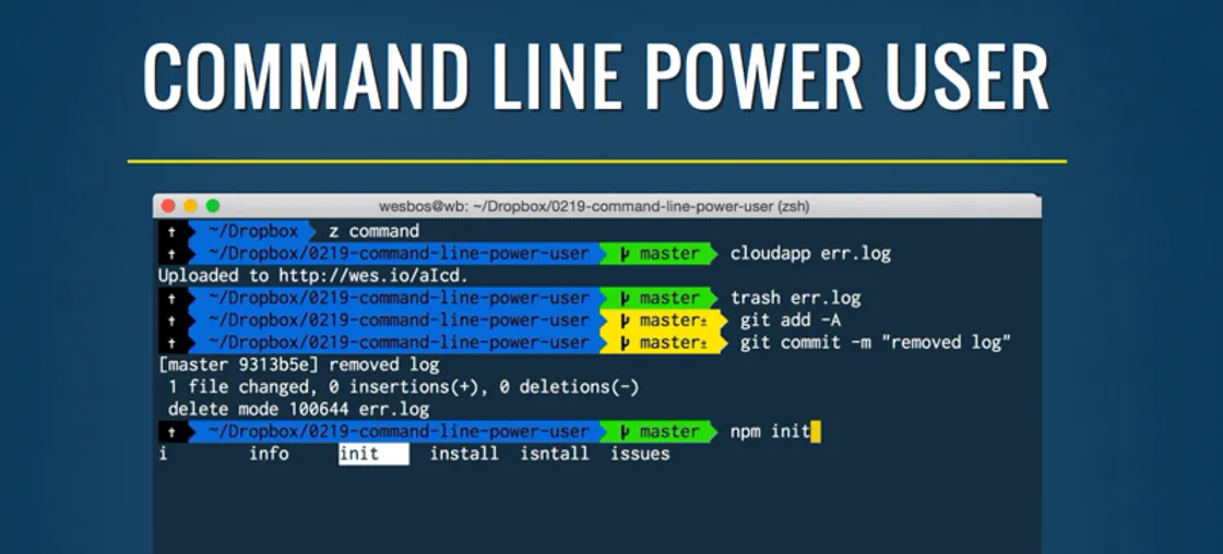 Command Line Power User